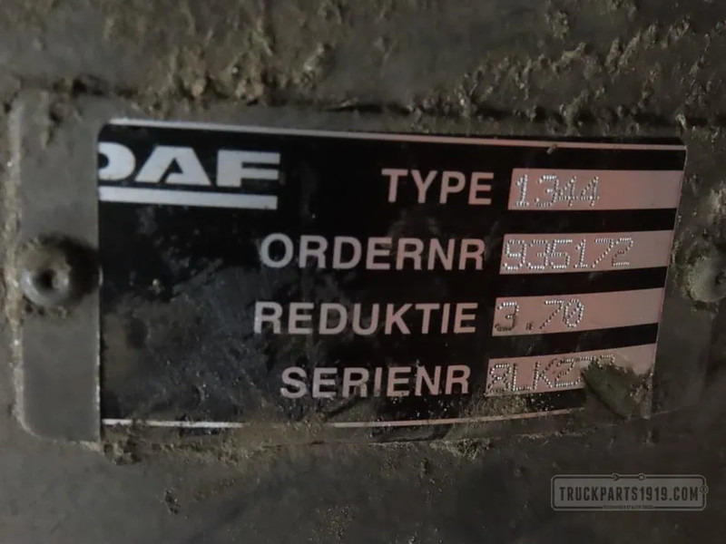 DAF 2312492 | Differentieel 1344 R=3.70 - Дифференциал для Грузовиков: фото 3 DAF 2312492 | Differentieel 1344 R=3.70 - Дифференциал для Грузовиков: фото 3
