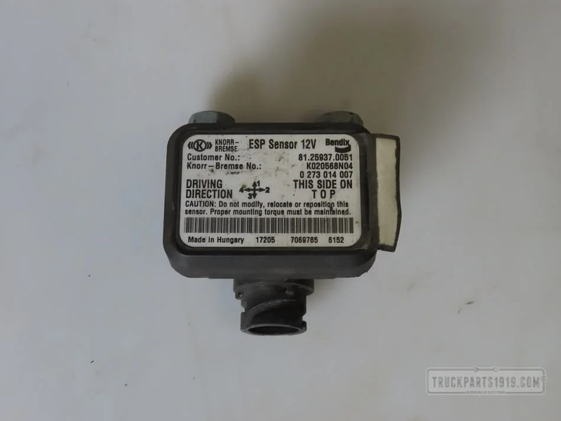 MAN Electrical System ESP sensor - Сенсор для Грузовиков: фото 1 MAN Electrical System ESP sensor - Сенсор для Грузовиков: фото 1