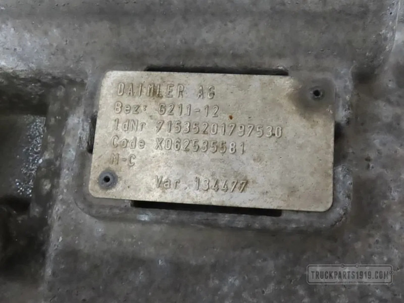 Mercedes-Benz 0012603600 Versnellingsbak G211-12 MB MP4 - Коробка передач для Грузовиков: фото 3 Mercedes-Benz 0012603600 Versnellingsbak G211-12 MB MP4 - Коробка передач для Грузовиков: фото 3