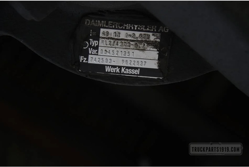 Mercedes-Benz Axle & Steering Parts Diff Atego 40:11 1=3:636 - Дифференциал для Грузовиков: фото 3 Mercedes-Benz Axle & Steering Parts Diff Atego 40:11 1=3:636 - Дифференциал для Грузовиков: фото 3
