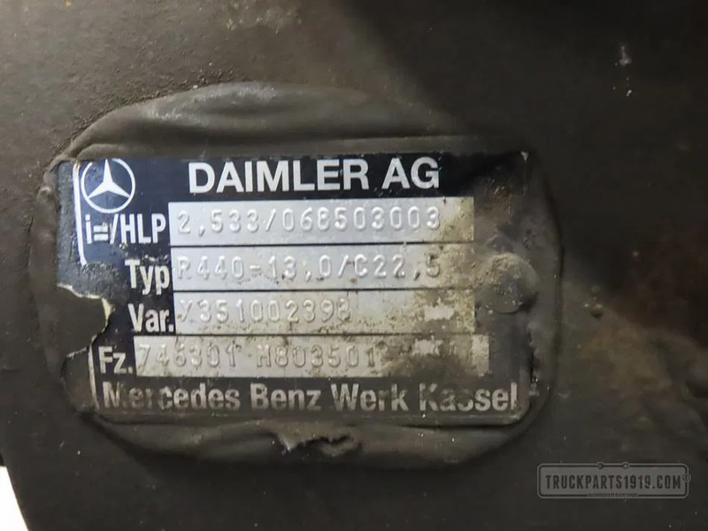 Mercedes-Benz Axle & Steering Parts Differentieel R440 R=2.533 MB - Дифференциал для Грузовиков: фото 3 Mercedes-Benz Axle & Steering Parts Differentieel R440 R=2.533 MB - Дифференциал для Грузовиков: фото 3