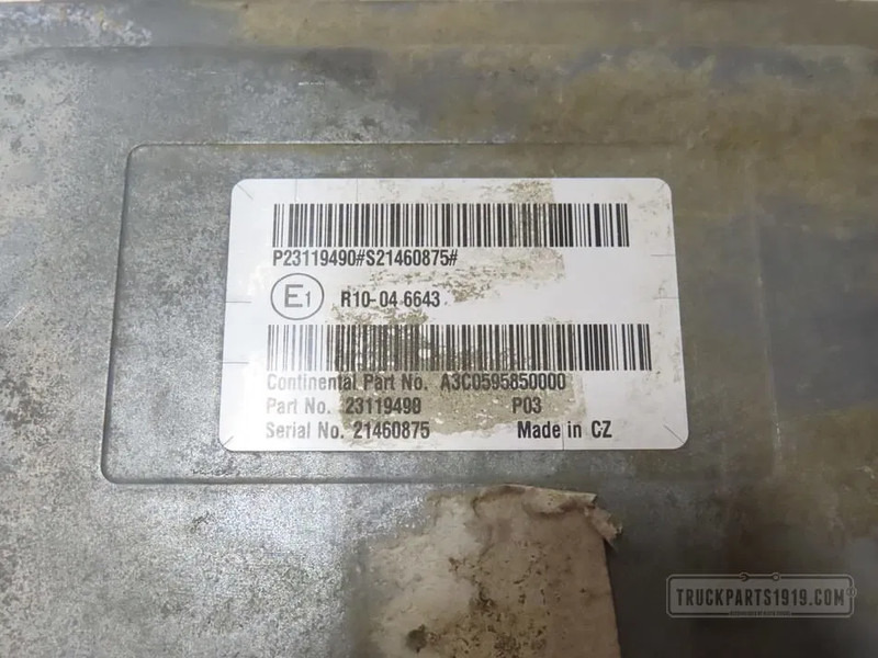 Volvo 23119490 Regeleenheid AdBlue Volvo - Блок управления для Грузовиков: фото 2 Volvo 23119490 Regeleenheid AdBlue Volvo - Блок управления для Грузовиков: фото 2