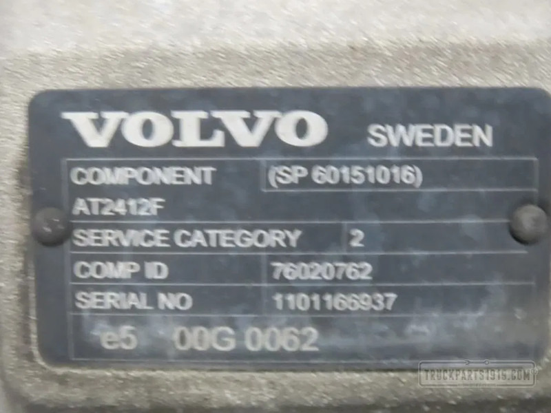 Volvo 60151016 Versnellingsbak AT2412F Volvo - Коробка передач для Грузовиков: фото 3 Volvo 60151016 Versnellingsbak AT2412F Volvo - Коробка передач для Грузовиков: фото 3