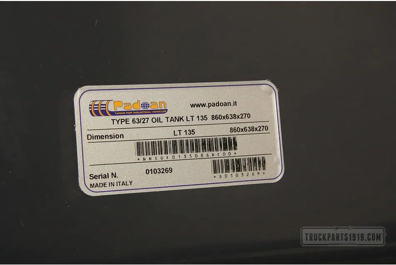 ZF NSOF0135086RC00 Hydr. tank achter cab 135 Ltr - Гидравлика для Грузовиков: фото 4 ZF NSOF0135086RC00 Hydr. tank achter cab 135 Ltr - Гидравлика для Грузовиков: фото 4