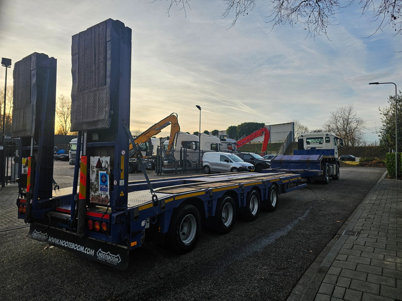 Низкорамный полуприцеп Nooteboom OSD-73-04V Telescopic: фото 11