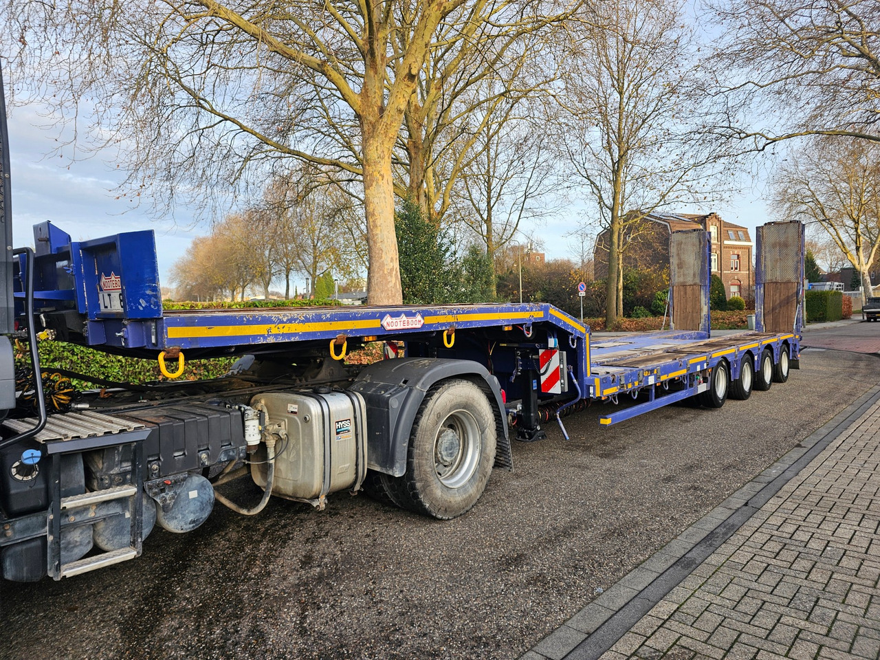 Низкорамный полуприцеп Nooteboom OSD-73-04V Telescopic: фото 8