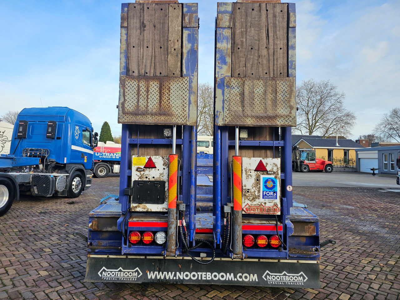 Низкорамный полуприцеп Nooteboom OSD-73-04V Telescopic: фото 16