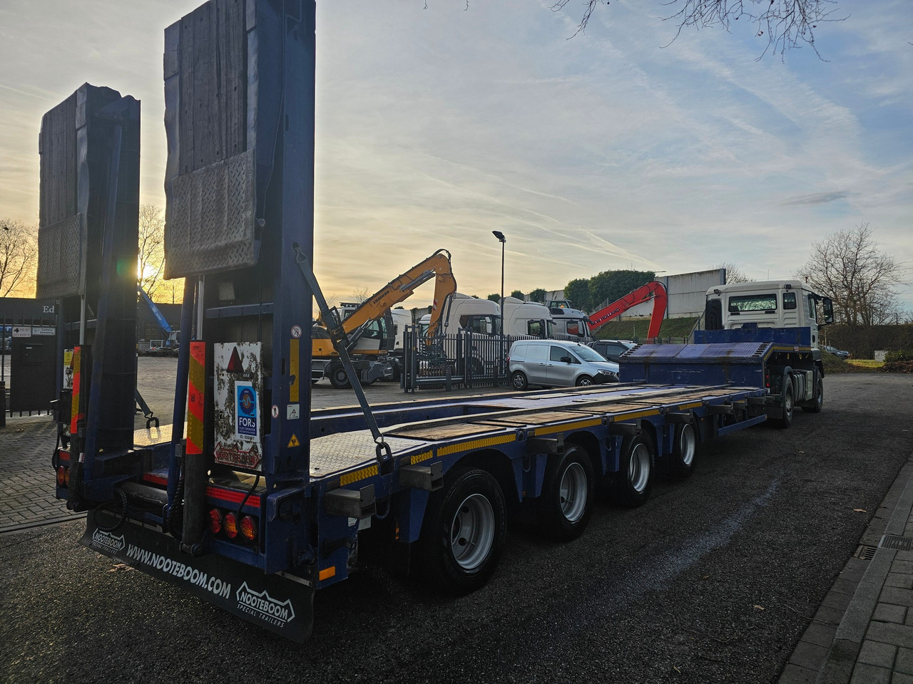 Низкорамный полуприцеп Nooteboom OSD-73-04V Telescopic: фото 9