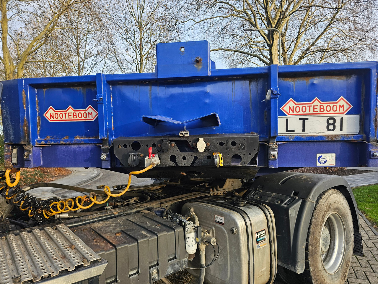 Низкорамный полуприцеп Nooteboom OSD-73-04V Telescopic: фото 14