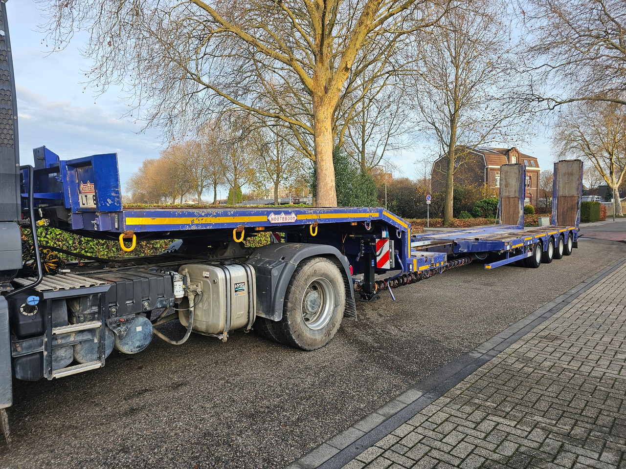 Низкорамный полуприцеп Nooteboom OSD-73-04V Telescopic: фото 7