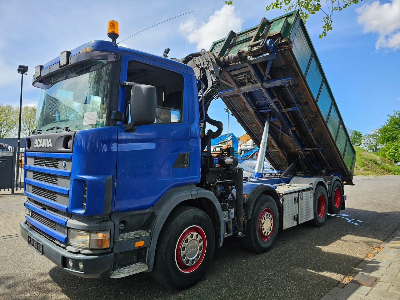 Автоманипулятор Scania R 124G 420 8x2: фото 5