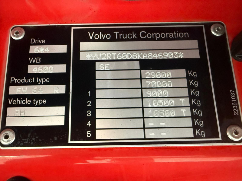 Грузовик-шасси Volvo FH540: фото 20