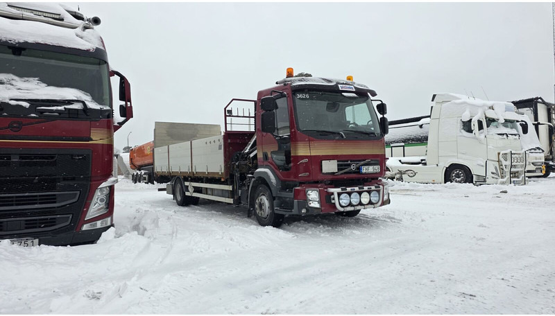 Грузовик бортовой/ Платформа, Автоманипулятор Volvo FL240: фото 6