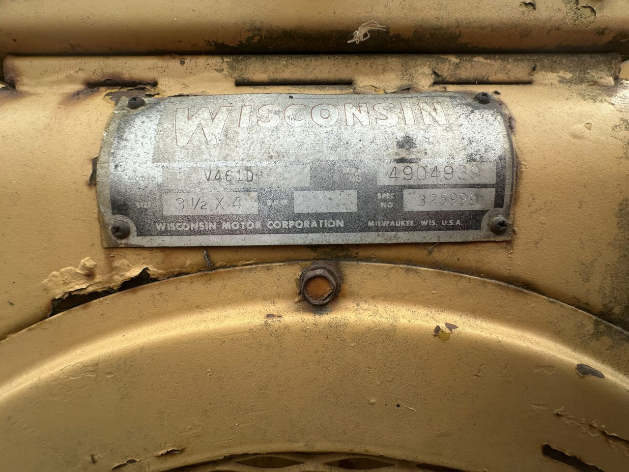 WISCONSIN ENGINE V461D poboczarka - Скрепер: фото 2 WISCONSIN ENGINE V461D poboczarka - Скрепер: фото 2