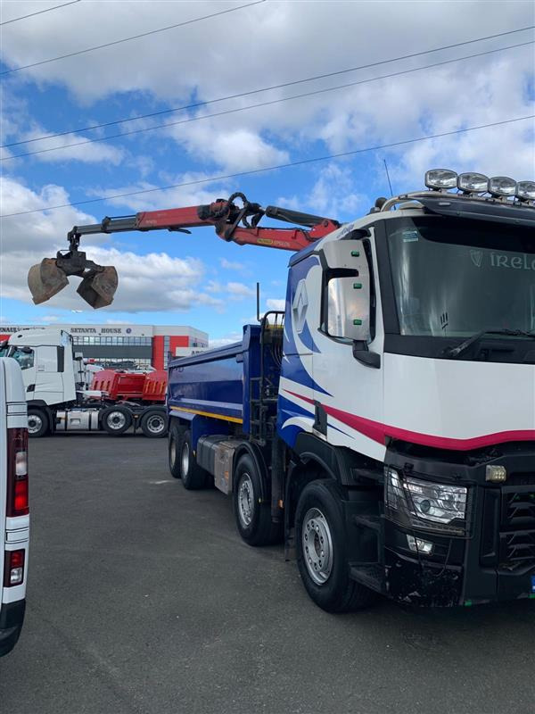 2016 Renault Trucks C 430.32 8X4 RK E6 - Самосвал, Автоманипулятор: фото 2 2016 Renault Trucks C 430.32 8X4 RK E6 - Самосвал, Автоманипулятор: фото 2