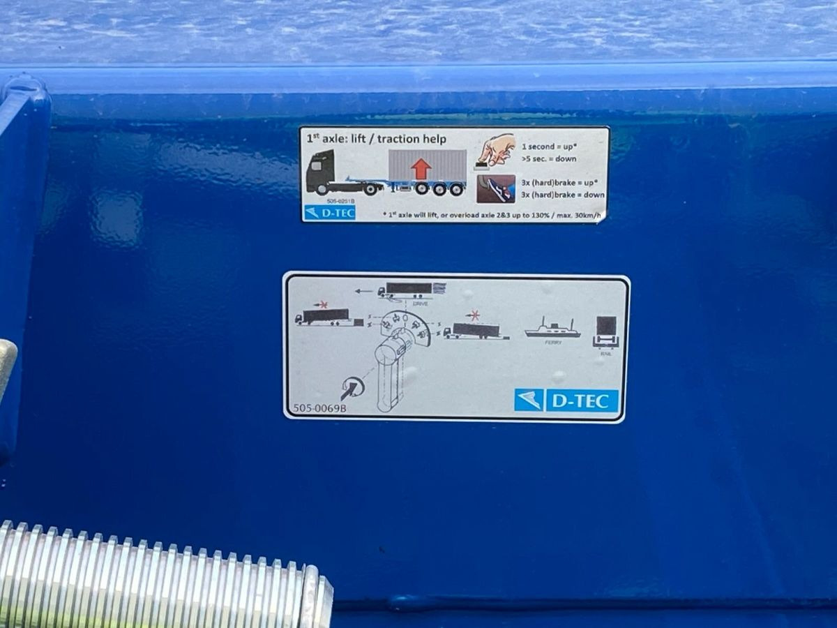 New D-TEC CONTAINER CHASSIS PM-3-SSliding - Прицеп-контейнеровоз/ Сменный кузов: фото 4 New D-TEC CONTAINER CHASSIS PM-3-SSliding - Прицеп-контейнеровоз/ Сменный кузов: фото 4