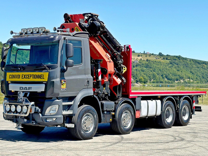 DAF CF 410 * PK 53002 - SH E/JIB PJ 125 E + FUNK*8x4 - Грузовик бортовой/ Платформа, Автоманипулятор: фото 4 DAF CF 410 * PK 53002 - SH E/JIB PJ 125 E + FUNK*8x4 - Грузовик бортовой/ Платформа, Автоманипулятор: фото 4