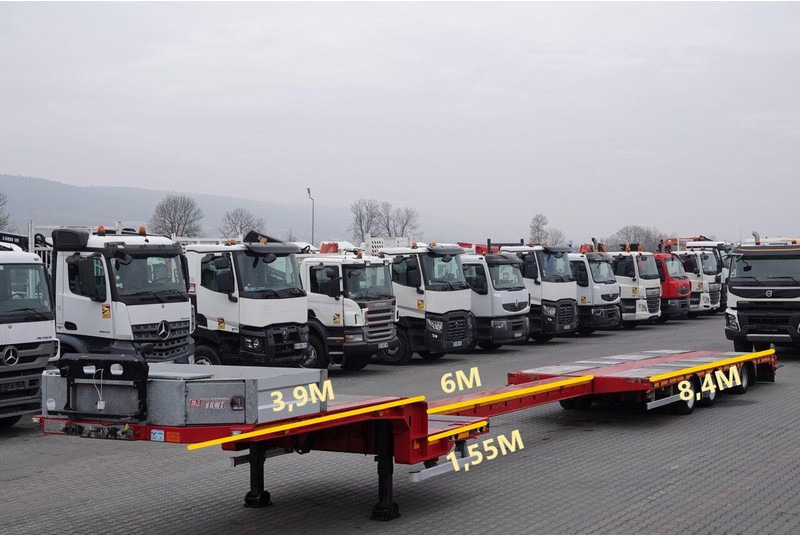 Emtech NACZEPA LAWETA / NISKOPODWOZIE / ROZCIĄGANA /  DŁUGOŚĆ : 16 M / - Низкорамный прицеп: фото 2 Emtech NACZEPA LAWETA / NISKOPODWOZIE / ROZCIĄGANA /  DŁUGOŚĆ : 16 M / - Низкорамный прицеп: фото 2