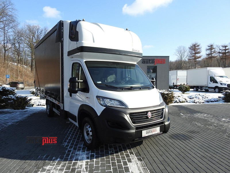 Fiat DUCATO PLANDEKA 10 PALET WEBASTO TEMPOMAT KLIMATYZACJA LEDY PNEU - Тентованный фургон: фото 1 Fiat DUCATO PLANDEKA 10 PALET WEBASTO TEMPOMAT KLIMATYZACJA LEDY PNEU - Тентованный фургон: фото 1