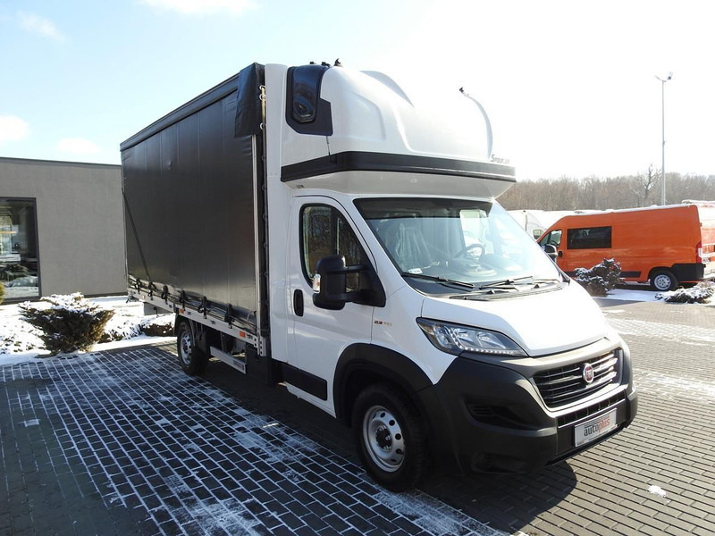 Fiat DUCATO PLANDEKA 10 PALET WEBASTO TEMPOMAT KLIMATYZACJA LEDY PNEU - Тентованный фургон: фото 4 Fiat DUCATO PLANDEKA 10 PALET WEBASTO TEMPOMAT KLIMATYZACJA LEDY PNEU - Тентованный фургон: фото 4