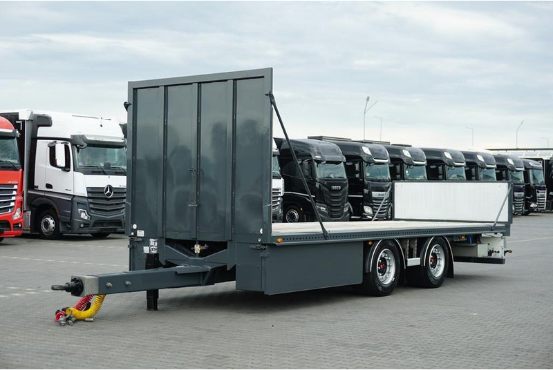 Fruehauf / TANDEM / PLATFORMA / DŁ. 7,3 M - Прицеп бортовой/ Платформа: фото 1 Fruehauf / TANDEM / PLATFORMA / DŁ. 7,3 M - Прицеп бортовой/ Платформа: фото 1