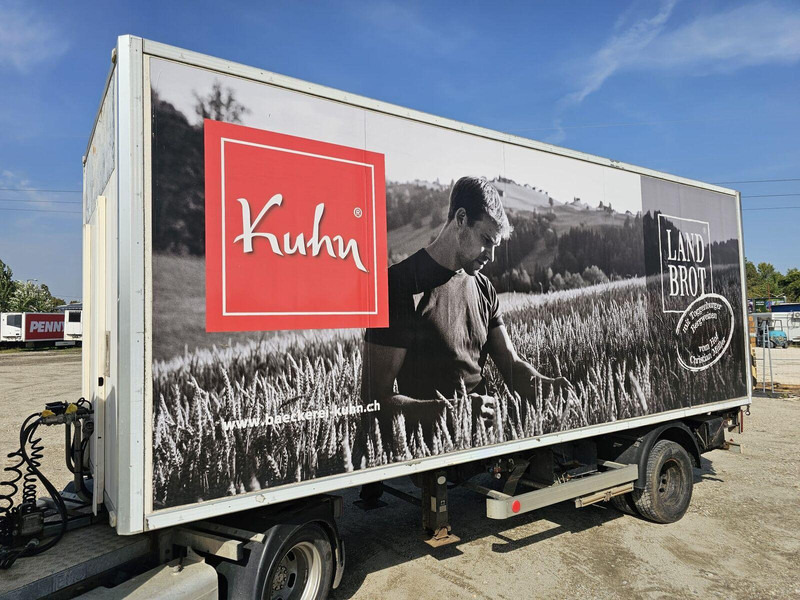 Geser BE Koffer semi-trailer + DHollandia LBW - Полуприцеп-фургон: фото 2 Geser BE Koffer semi-trailer + DHollandia LBW - Полуприцеп-фургон: фото 2