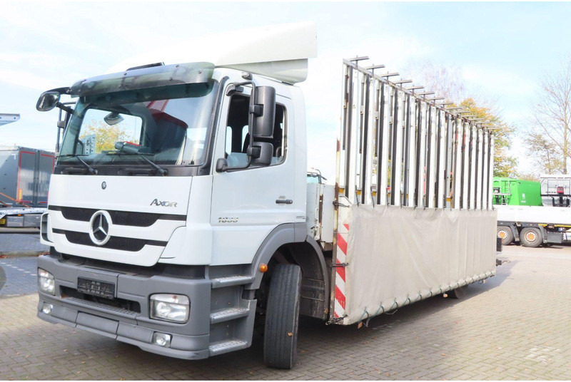 Mercedes-Benz Axor 1833 L Glasstransporter + Crane Palfinger - Грузовик: фото 1 Mercedes-Benz Axor 1833 L Glasstransporter + Crane Palfinger - Грузовик: фото 1