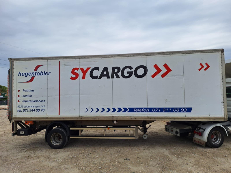 Hess LS35 - BE Koffer + LBW DHollandia 1000 kg semi trailer - Полуприцеп-фургон: фото 4 Hess LS35 - BE Koffer + LBW DHollandia 1000 kg semi trailer - Полуприцеп-фургон: фото 4