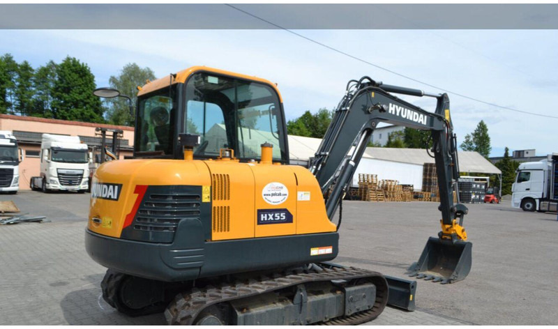 Hyundai HX55 Bager - Мини-экскаватор: фото 4 Hyundai HX55 Bager - Мини-экскаватор: фото 4