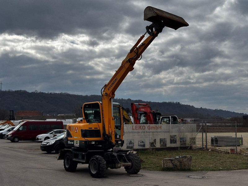 Hyundai Robex 55W-9A - Колёсный экскаватор: фото 2 Hyundai Robex 55W-9A - Колёсный экскаватор: фото 2