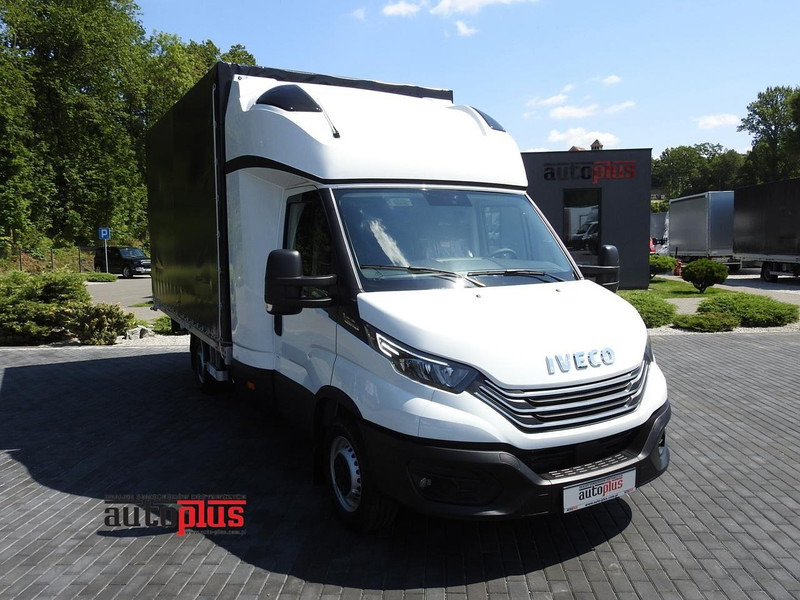 Iveco DAILY 35S18 NOWY PLANDEKA 8 PALET TEMPOMAT NAWIGACJA LEDY AUTOMA - Тентованный фургон: фото 1 Iveco DAILY 35S18 NOWY PLANDEKA 8 PALET TEMPOMAT NAWIGACJA LEDY AUTOMA - Тентованный фургон: фото 1