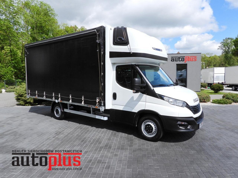 Iveco DAILY 35S18 PLANDEKA 10 PALET WEBASTO TEMPOMAT KLIMATYZACJA 18 - Тентованный фургон: фото 1 Iveco DAILY 35S18 PLANDEKA 10 PALET WEBASTO TEMPOMAT KLIMATYZACJA 18 - Тентованный фургон: фото 1