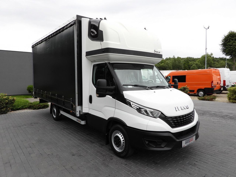 Iveco DAILY 35S18 PLANDEKA 10 PALET WEBASTO TEMPOMAT NAWIGACJA LEDY KL - Тентованный фургон: фото 4 Iveco DAILY 35S18 PLANDEKA 10 PALET WEBASTO TEMPOMAT NAWIGACJA LEDY KL - Тентованный фургон: фото 4