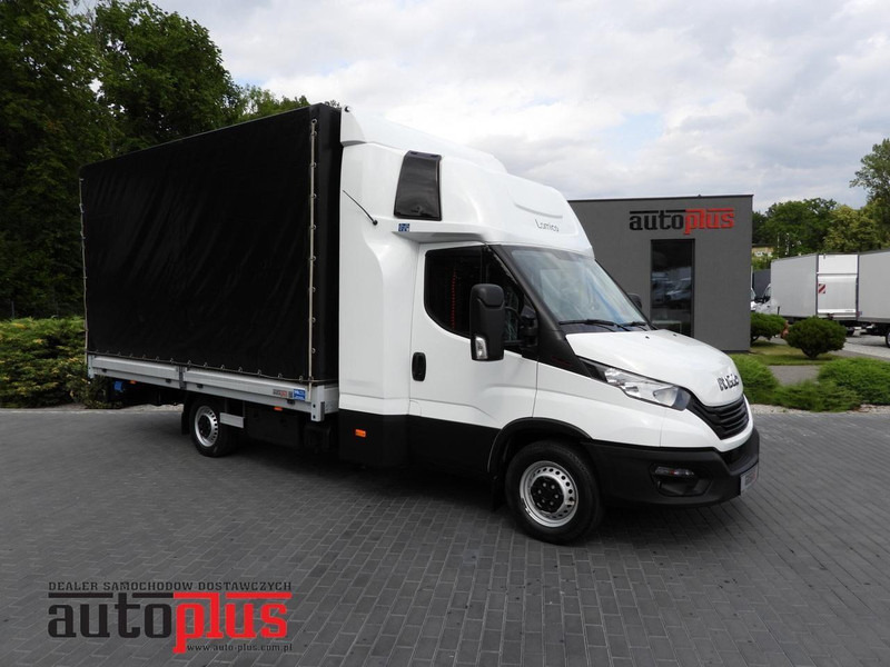 Iveco DAILY 35S18 PLANDEKA WINDA 10 PALET WEBASTO TEMPOMAT PNEUMATYKA - Тентованный фургон: фото 1 Iveco DAILY 35S18 PLANDEKA WINDA 10 PALET WEBASTO TEMPOMAT PNEUMATYKA - Тентованный фургон: фото 1