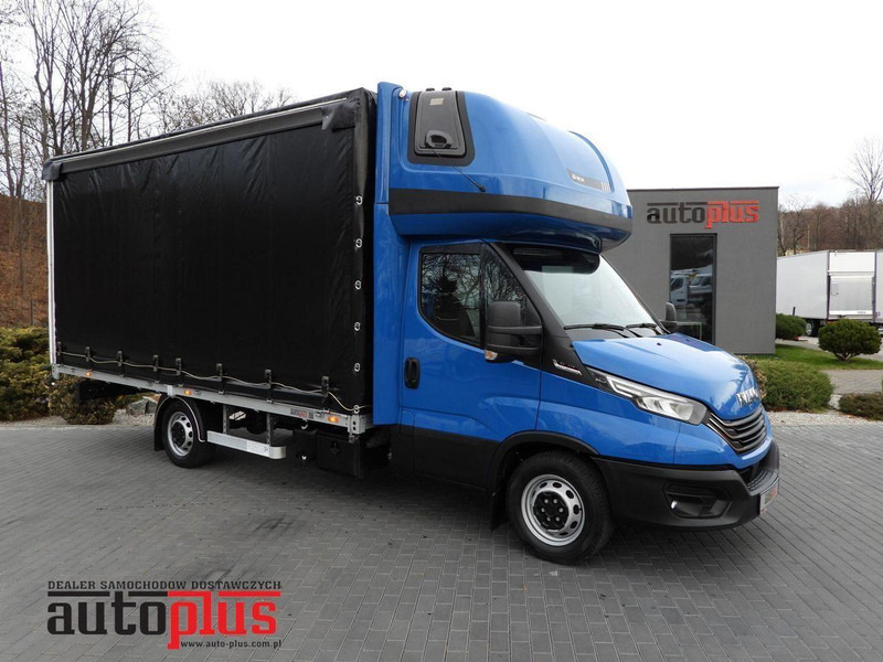 Iveco DAILY 35S21 PLANDEKA 10 PALET WEBASTO TEMPOMAT NAWIGACJA LEDY AU - Тентованный фургон: фото 1 Iveco DAILY 35S21 PLANDEKA 10 PALET WEBASTO TEMPOMAT NAWIGACJA LEDY AU - Тентованный фургон: фото 1