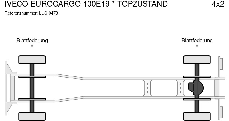 Iveco EUROCARGO 100E19 * TOPZUSTAND в лизинг Iveco EUROCARGO 100E19 * TOPZUSTAND: фото 16