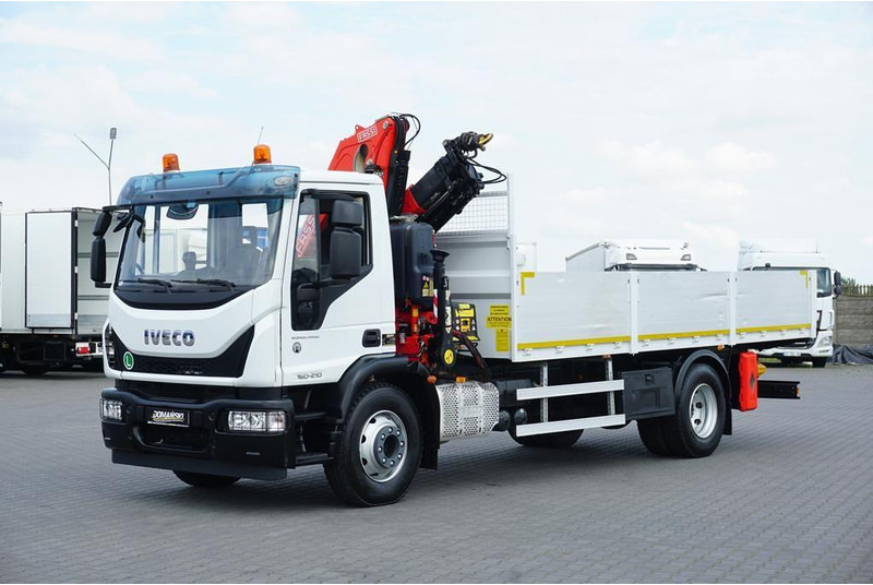Iveco EUROCARGO / 160-21 / SKRZYNIOWY + HDS / FASSI F110 / ROTATOR / P - Грузовик бортовой/ Платформа, Автоманипулятор: фото 2 Iveco EUROCARGO / 160-21 / SKRZYNIOWY + HDS / FASSI F110 / ROTATOR / P - Грузовик бортовой/ Платформа, Автоманипулятор: фото 2