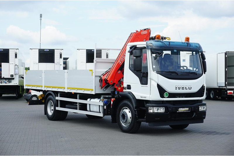 Iveco EUROCARGO / 160-21 / SKRZYNIOWY + HDS / FASSI F110 / ROTATOR / P - Грузовик бортовой/ Платформа, Автоманипулятор: фото 3 Iveco EUROCARGO / 160-21 / SKRZYNIOWY + HDS / FASSI F110 / ROTATOR / P - Грузовик бортовой/ Платформа, Автоманипулятор: фото 3