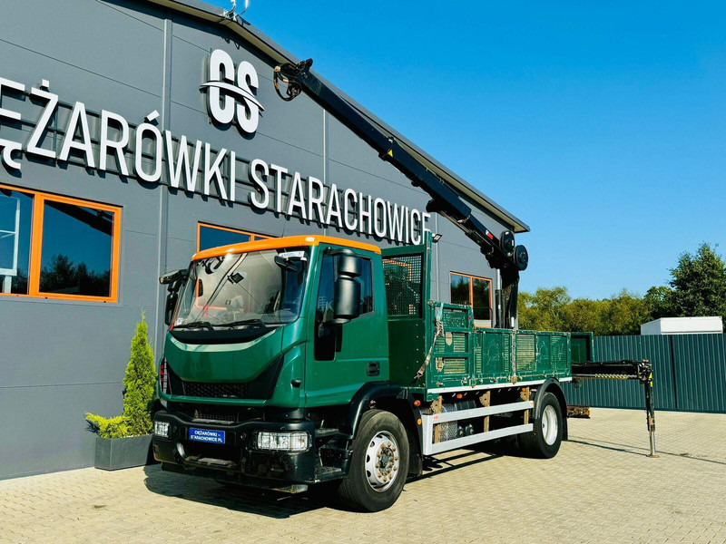 Iveco Eurocargo 180E25 - Грузовик бортовой/ Платформа, Автоманипулятор: фото 1 Iveco Eurocargo 180E25 - Грузовик бортовой/ Платформа, Автоманипулятор: фото 1