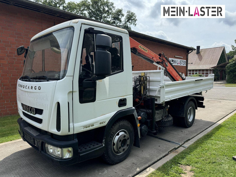 Iveco ML75E16 3-Way Meiller Tipper Crane Palfinger PK 4200 - Самосвал, Автоманипулятор: фото 4 Iveco ML75E16 3-Way Meiller Tipper Crane Palfinger PK 4200 - Самосвал, Автоманипулятор: фото 4