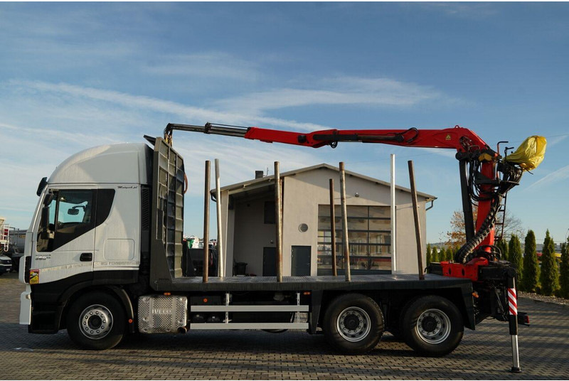 Iveco STRALIS 560 / 6X4 / DO DREWNA / DO DRZEWA / DO LASU / HDS PALFIN - Лесовоз, Автоманипулятор: фото 3 Iveco STRALIS 560 / 6X4 / DO DREWNA / DO DRZEWA / DO LASU / HDS PALFIN - Лесовоз, Автоманипулятор: фото 3