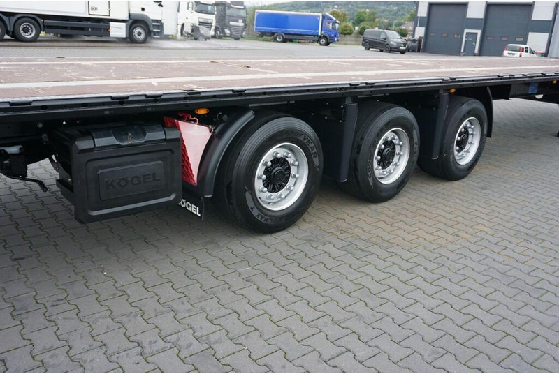 Полуприцеп бортовой/ Платформа Kögel MEGA / PLATFORMA / MULTI LOCK / OŚ PODNOSZONA: фото 8