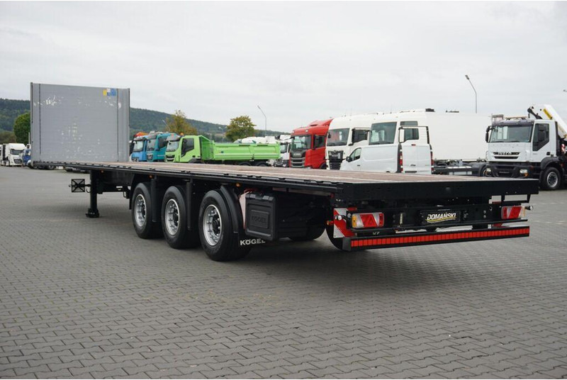 Полуприцеп бортовой/ Платформа Kögel MEGA / PLATFORMA / MULTI LOCK / OŚ PODNOSZONA: фото 17
