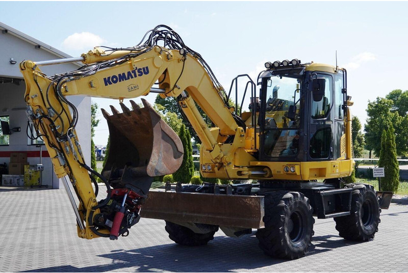 Колёсный экскаватор Komatsu PW 118 MR / KOPARKA KOŁOWA / 2019 ROK / TILT OBROTNICA / KAMERA: фото 14 Колёсный экскаватор Komatsu PW 118 MR / KOPARKA KOŁOWA / 2019 ROK / TILT OBROTNICA / KAMERA: фото 14