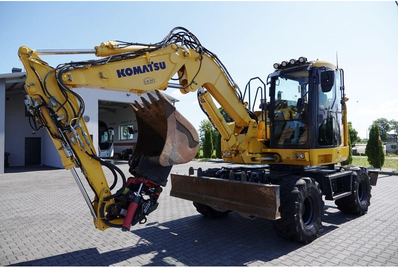Колёсный экскаватор Komatsu PW 118 MR / KOPARKA KOŁOWA / 2019 ROK / TILT OBROTNICA / KAMERA: фото 13 Колёсный экскаватор Komatsu PW 118 MR / KOPARKA KOŁOWA / 2019 ROK / TILT OBROTNICA / KAMERA: фото 13