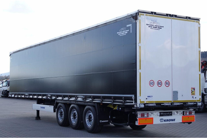 Krone FIRANKA / STANDARD / OPONY 100% / DACH PODNOSZONY / OŚ PODNOSZON - Тентованный полуприцеп: фото 5 Krone FIRANKA / STANDARD / OPONY 100% / DACH PODNOSZONY / OŚ PODNOSZON - Тентованный полуприцеп: фото 5