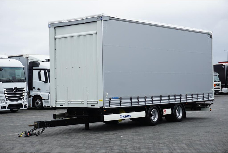 Krone / TANDEM / FIRANKA / 19 PALET / DŁ. 7,75 M - Тентованный прицеп: фото 2 Krone / TANDEM / FIRANKA / 19 PALET / DŁ. 7,75 M - Тентованный прицеп: фото 2