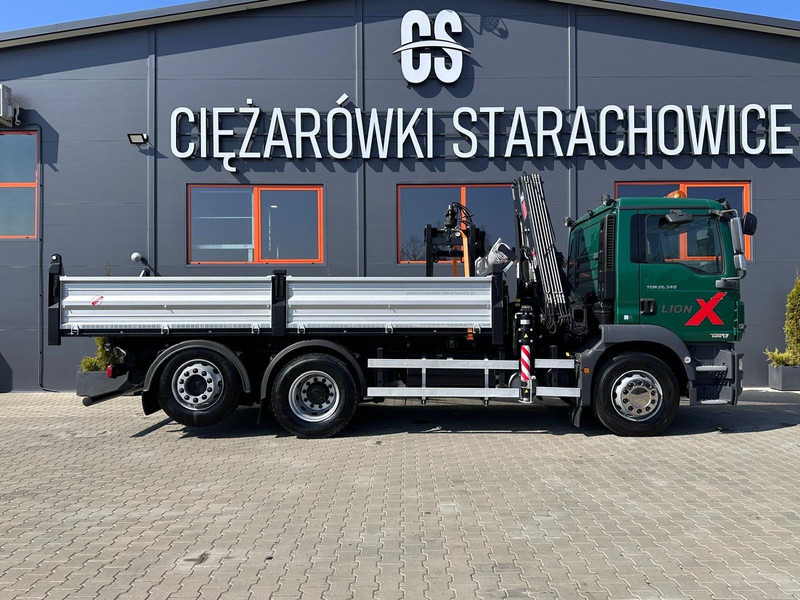 Самосвал, Автоманипулятор MAN GM TGS TGX 26.340 // E5// 6x2 6x4 //WYWROTKA 3-S / HIAB XS 122 H: фото 6