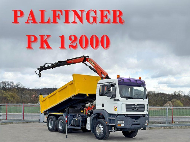 MAN TGA 33.350 * PK 12000 *6x4 * TOPZUSTAND - Самосвал, Автоманипулятор: фото 1 MAN TGA 33.350 * PK 12000 *6x4 * TOPZUSTAND - Самосвал, Автоманипулятор: фото 1