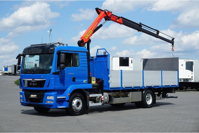 MAN TGM / 18.290 / SKRZYNIOWY + HDS + WINDA / PALFINGER PK 12002 / - Грузовик бортовой/ Платформа, Автоманипулятор: фото 1 MAN TGM / 18.290 / SKRZYNIOWY + HDS + WINDA / PALFINGER PK 12002 / - Грузовик бортовой/ Платформа, Автоманипулятор: фото 1